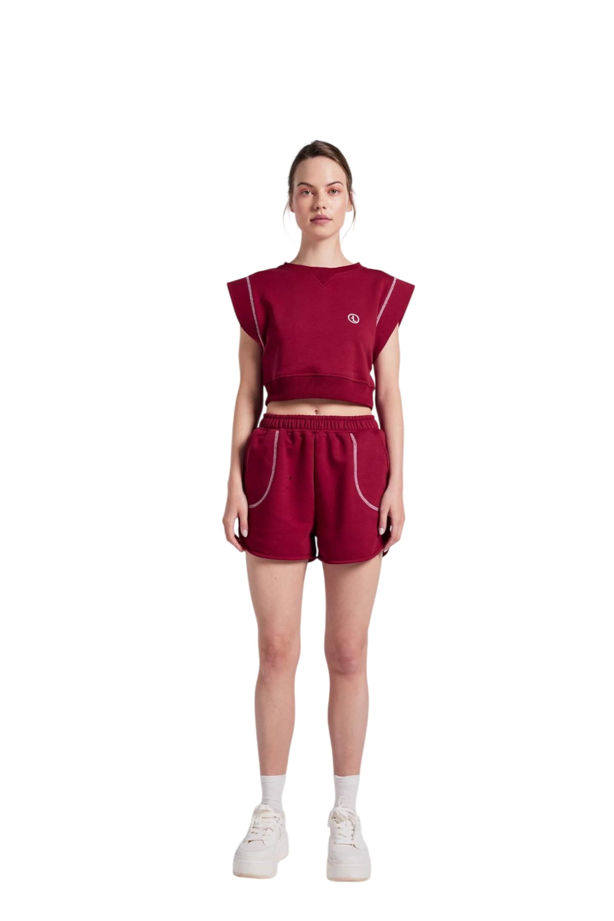 HOLLY LOLLY Sweatshirt in Rood: voorkant