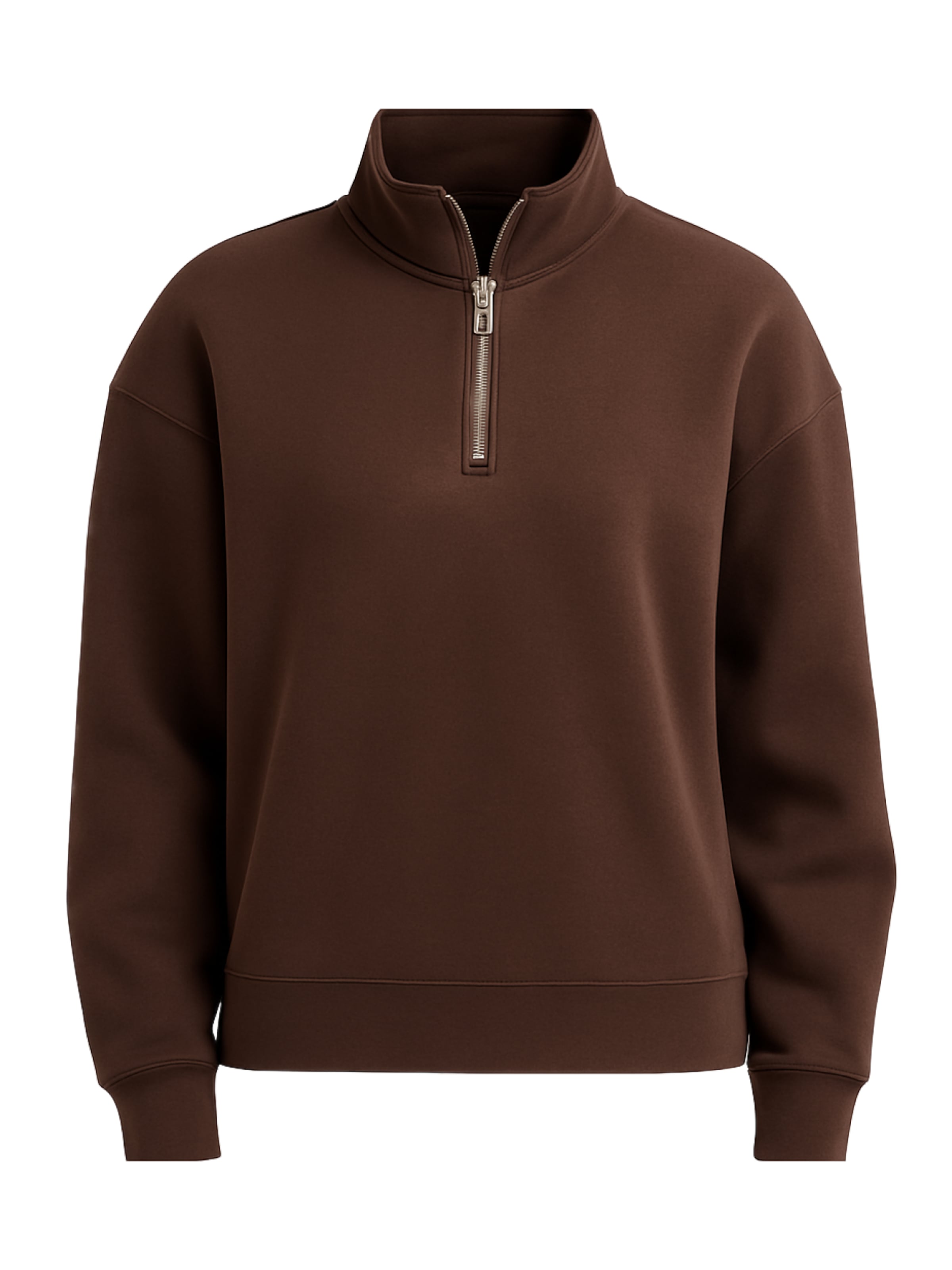 Justever Sweatshirt 'Ana6' in Brown: front