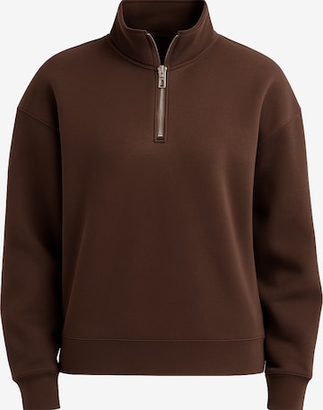 Justever Sweatshirt 'Ana6' in Brown: front
