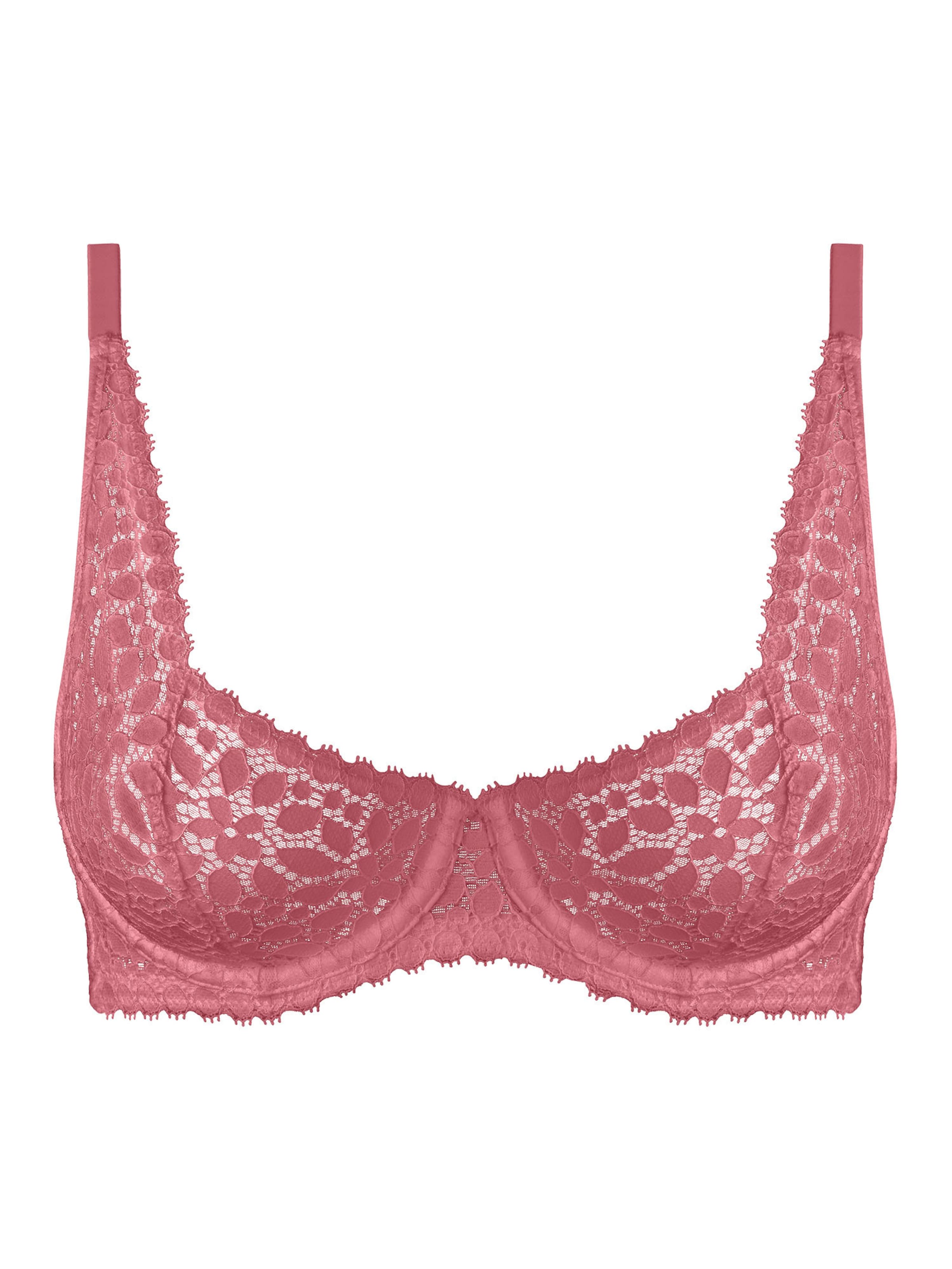 Nur Die Bra ' Lace ' in Pink: front