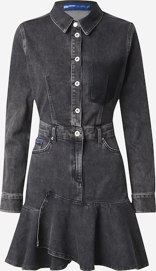 KARL LAGERFELD JEANS Robe-chemise en gris denim, Vue avec produit