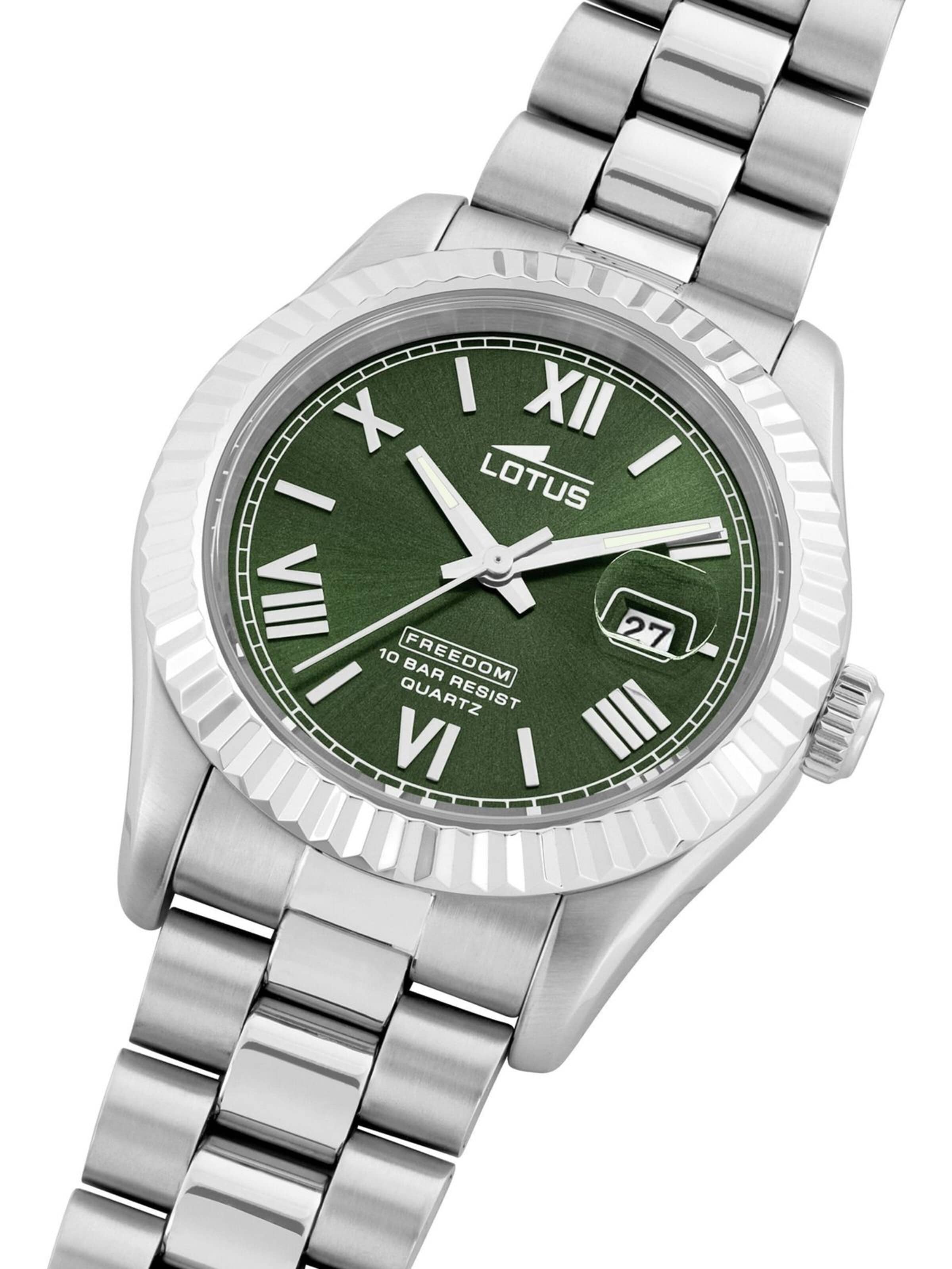 Lotus Analoog horloge 'Date watch Freedom' in Groen