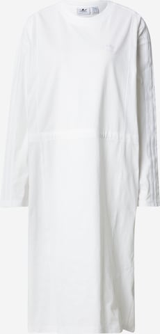 Robe ADIDAS ORIGINALS en blanc : devant