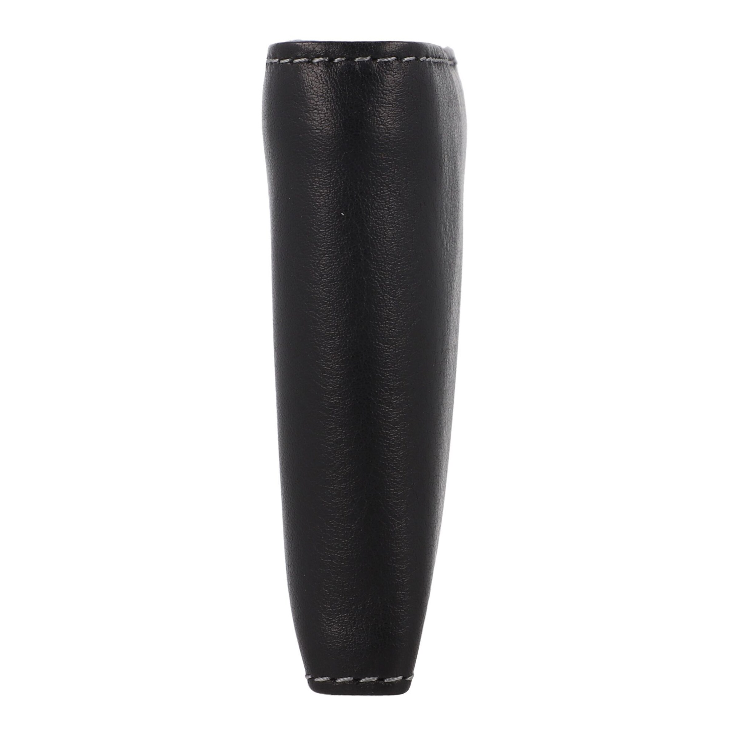 Porte-monnaies 'Arezzo' Braun Büffel en noir