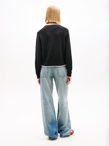 Tommy Jeans Pullover in Schwarz