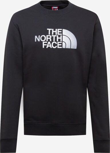 THE NORTH FACE Sweat-shirt 'Drew Peak' en noir / blanc, Vue avec produit