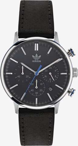 ADIDAS ORIGINALS Analog Watch in Black: front