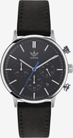 ADIDAS ORIGINALS Analoog horloge in Zwart: voorkant