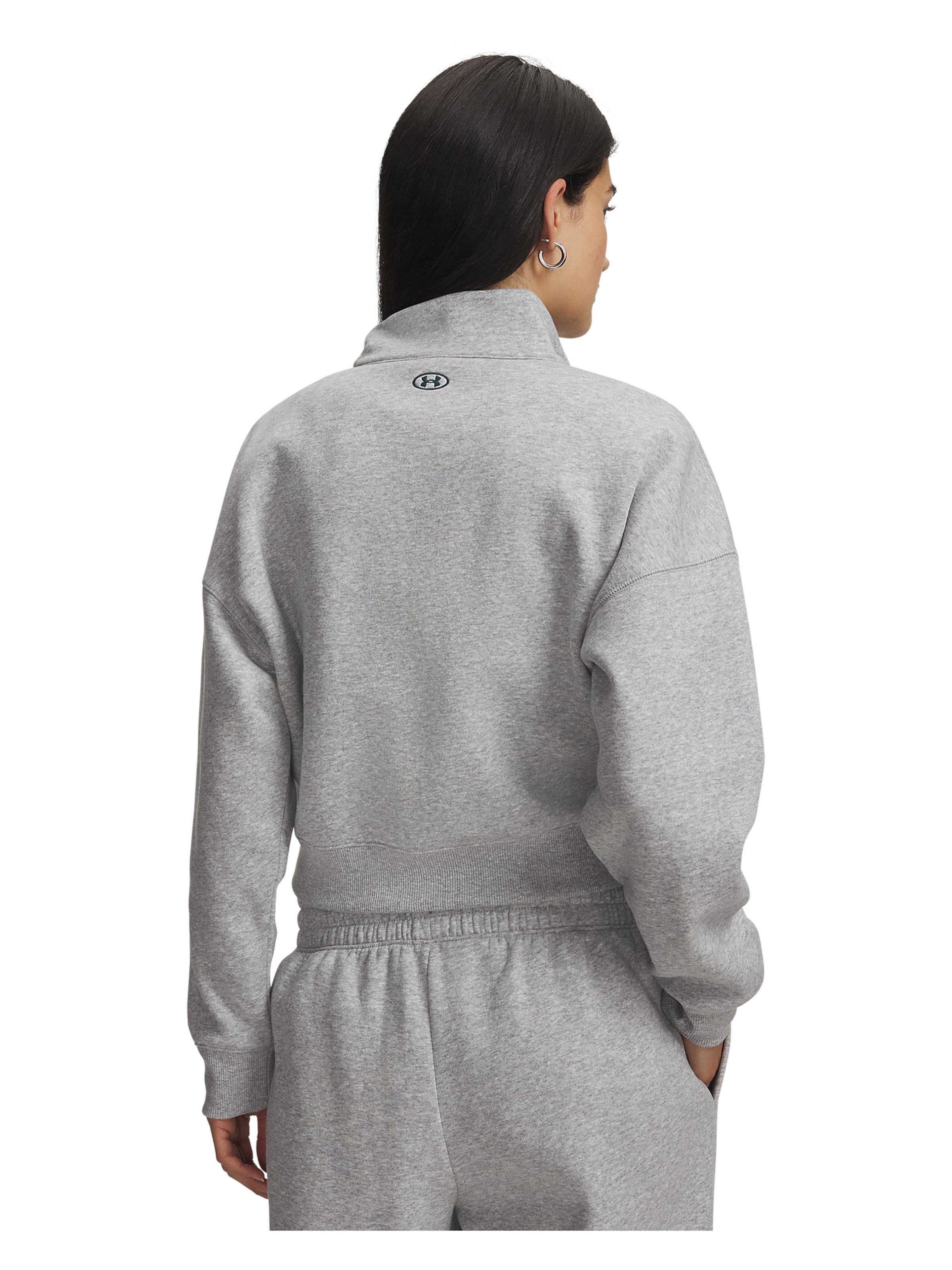 UNDER ARMOUR Sports sweatshirt 'Rival' in Grey