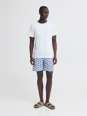 BLEND Swim Trunks ' BHRadcliff Retro ' in Blue