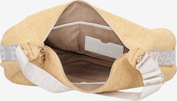 Borsa a spalla di Borbonese in beige