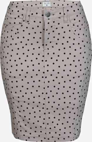 Jupe 'Lance 160' ze-ze en beige : devant