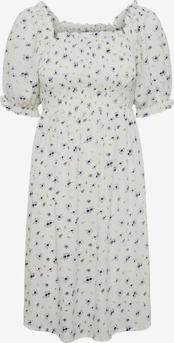 PIECESLjetna haljina 'FLORIA' - bijela boja: prednji dio