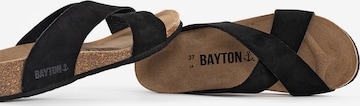 Bayton Pantolette 'Marta' in Schwarz