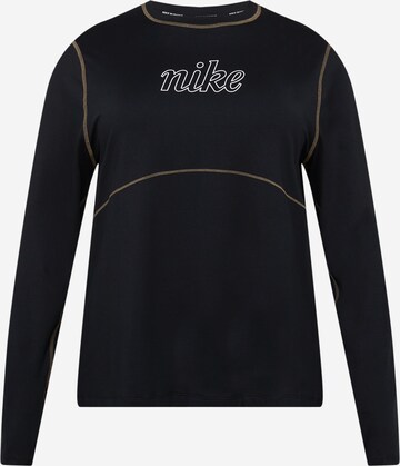 Nike Sportswear - Camiseta funcional en negro: frente
