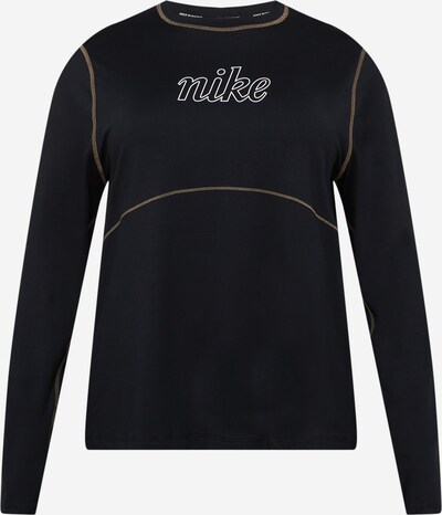 Nike Sportswear Функционална тениска в черно / бяло, Преглед на продукта