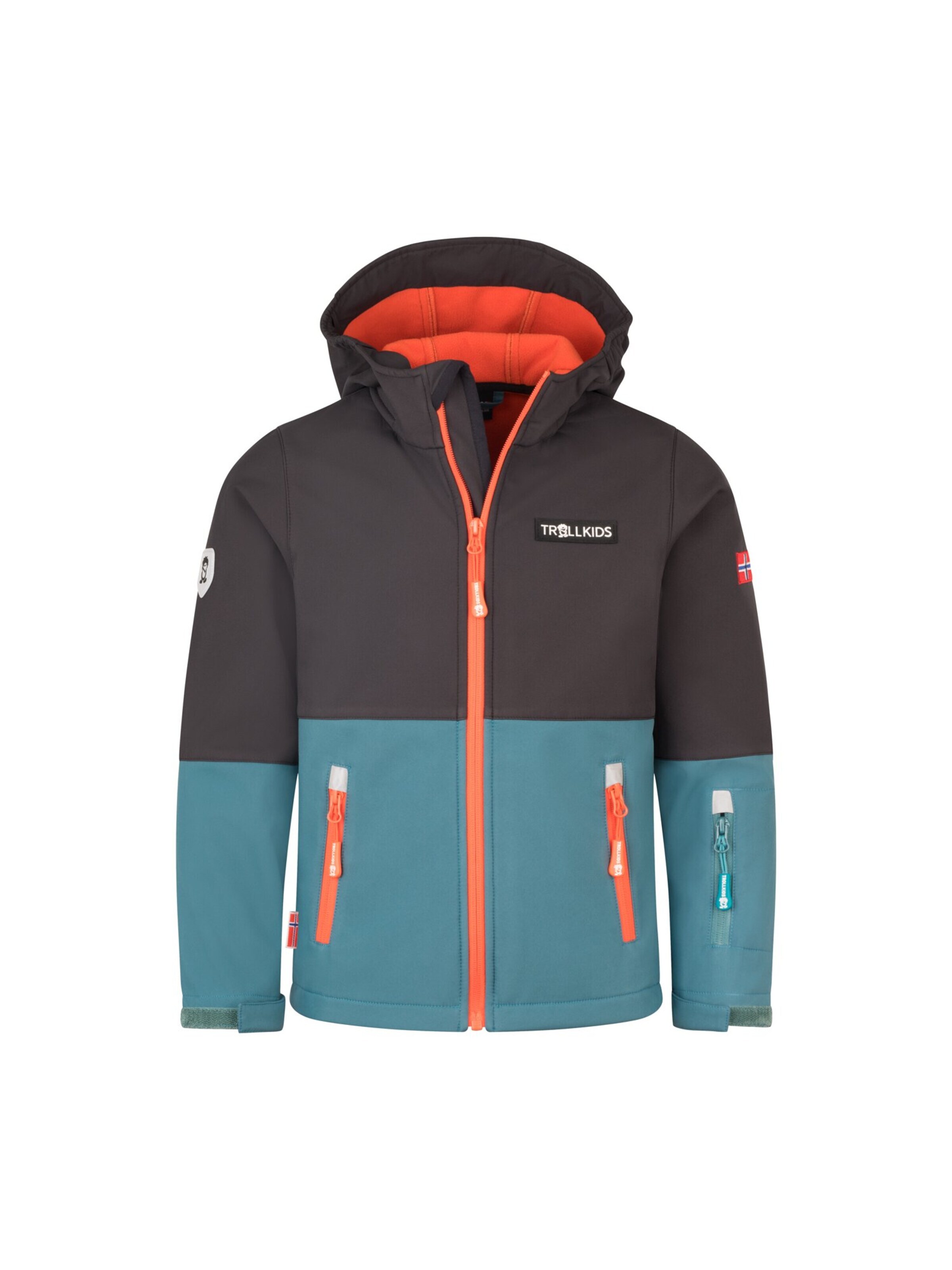 TROLLKIDS Outdoor jacket in Blue: front