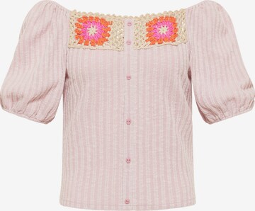 Pull-over MYMO en rose : devant