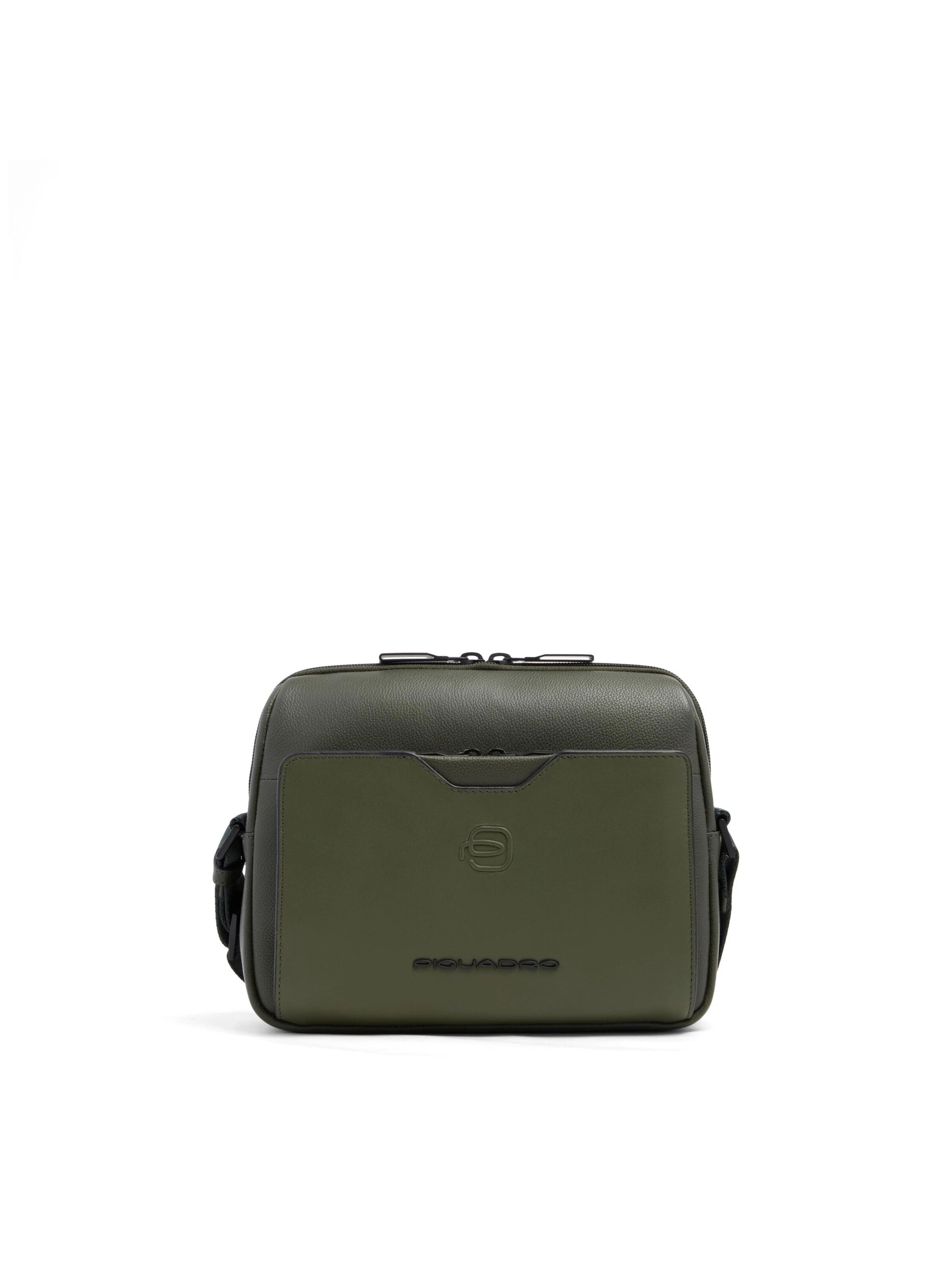 Sac à bandoulière Piquadro en vert : devant