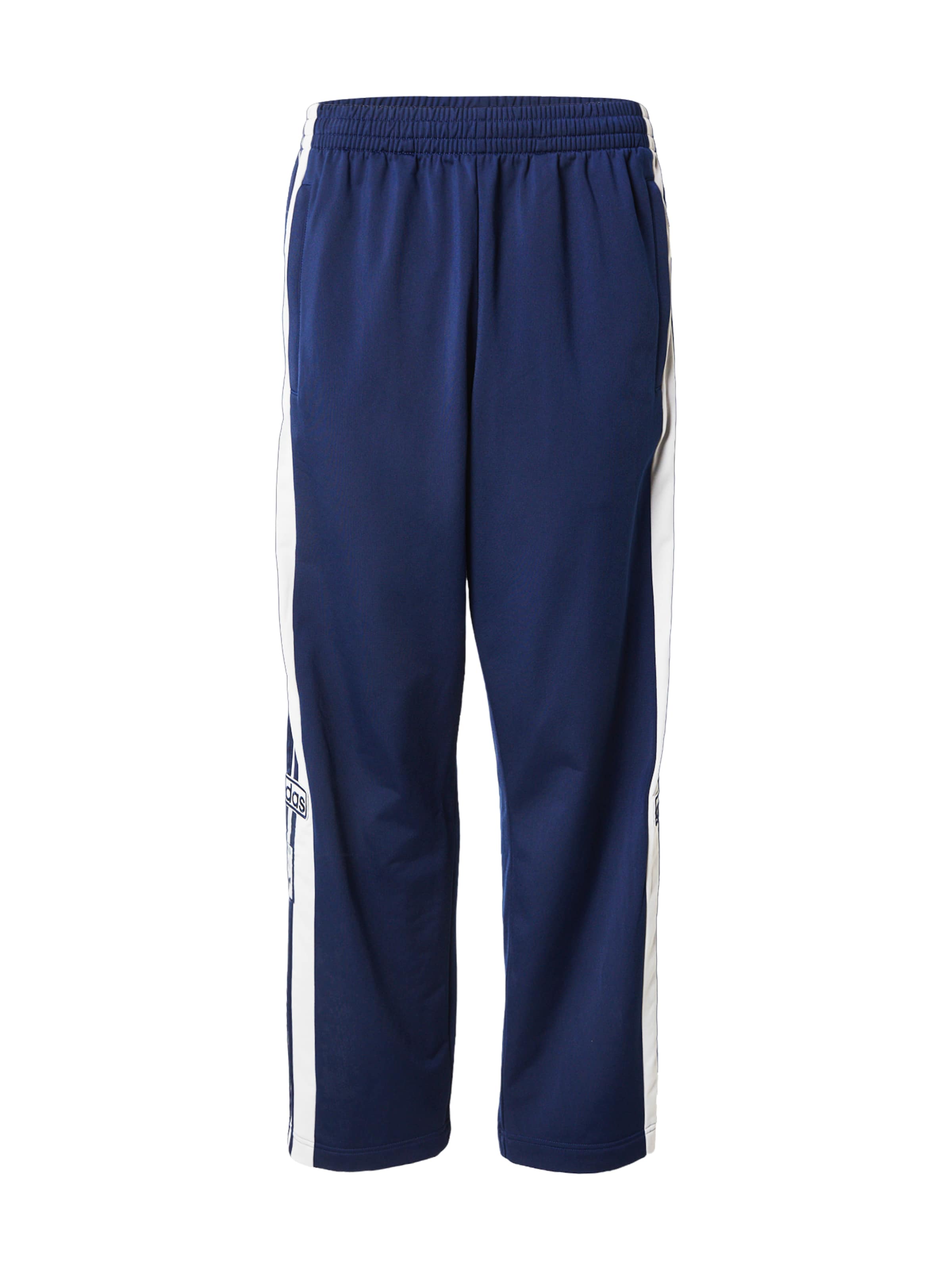 ADIDAS ORIGINALS Pantalon 'ADIBREAK' en 27-29 en marine / blanc, Vue avec produit