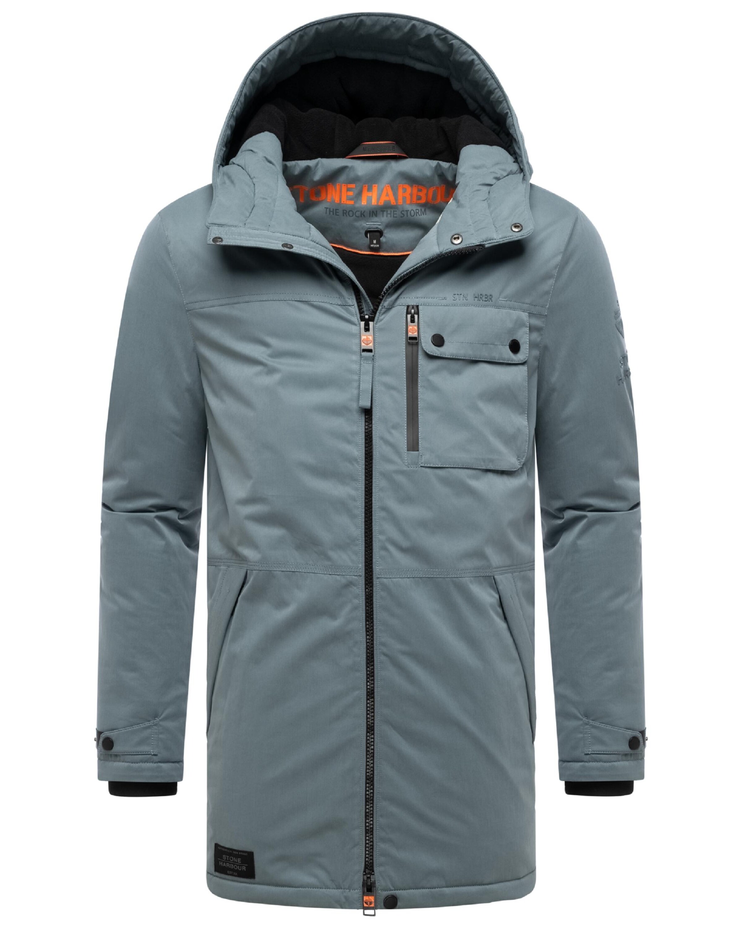 STONE HARBOUR Зимнее пальто 'Fintaan XX' в Синий