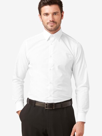 Next Slim fit Overhemd in Blauw
