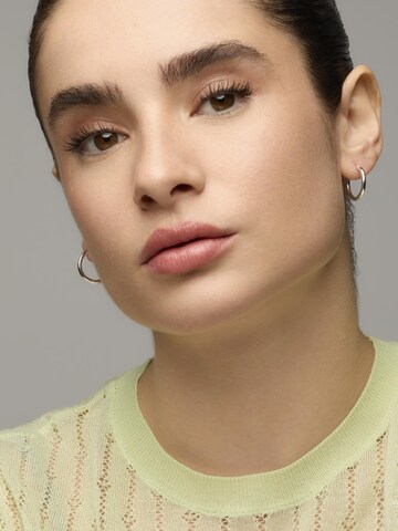 Luxenter Earrings 'Thibu' in Silver