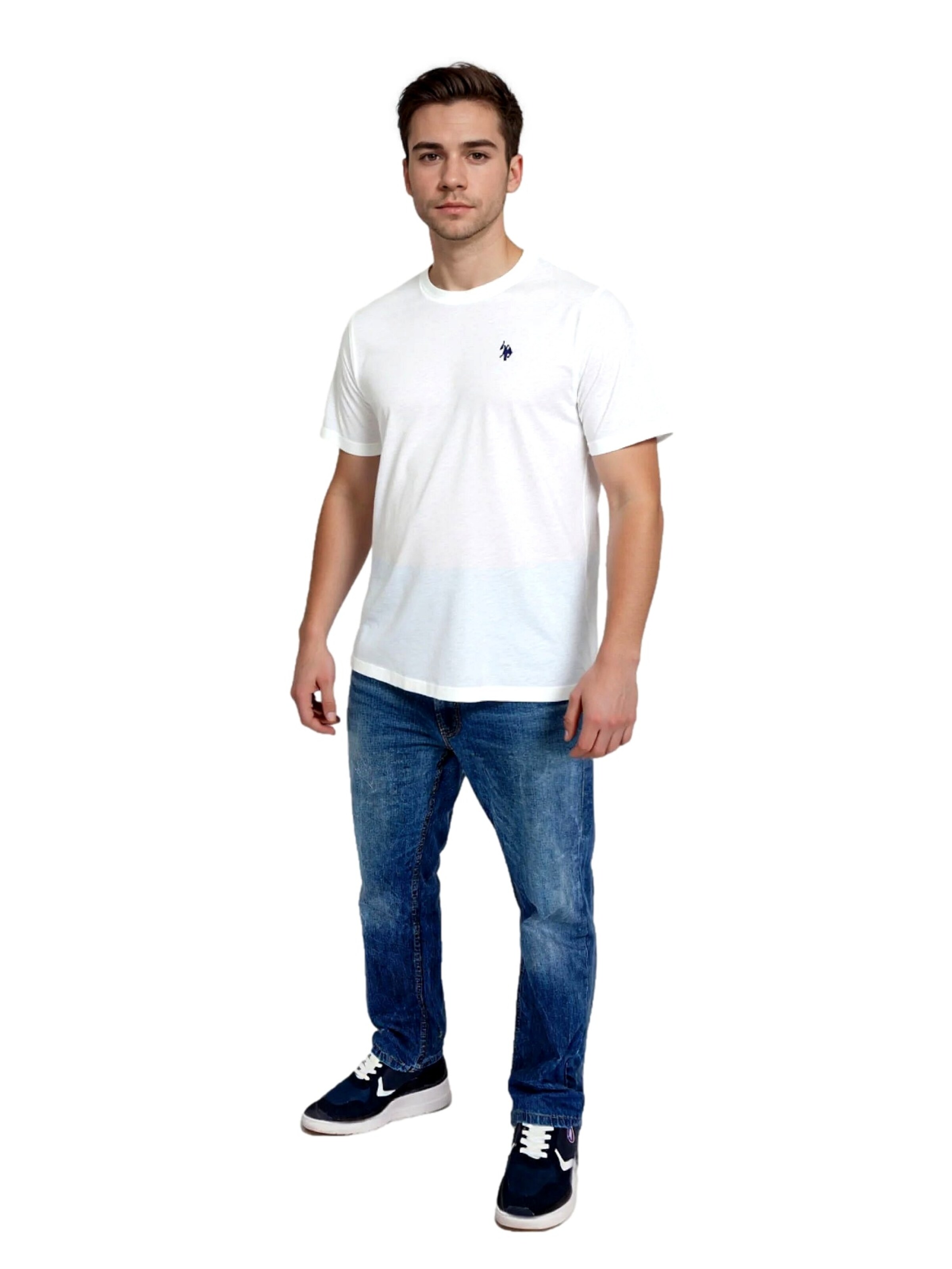 T-Shirt U.S. POLO ASSN. en blanc