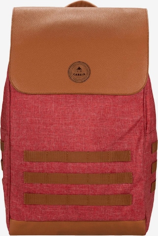 Cabaia Rucksack in Rot