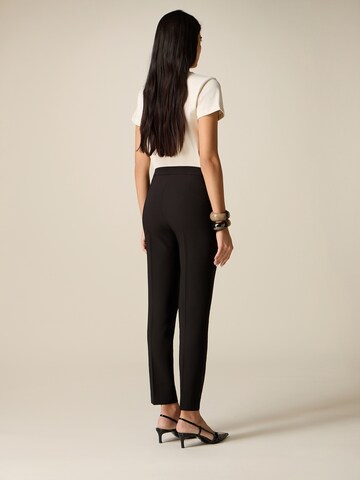 Regular Pantalon oltre en noir