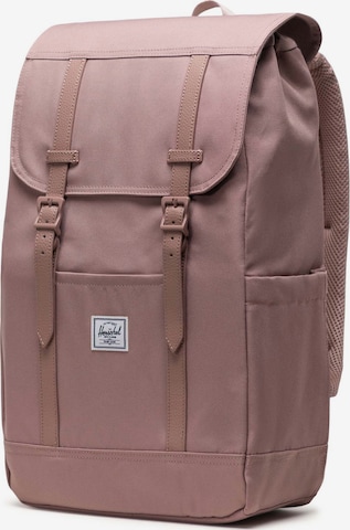 Herschel Backpack 'Retreat' in Pink: front