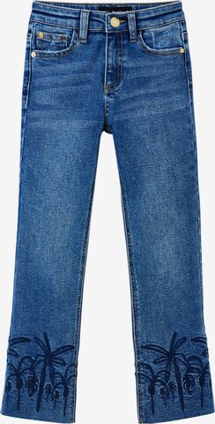 Desigual Flared Jeans in Blue: front