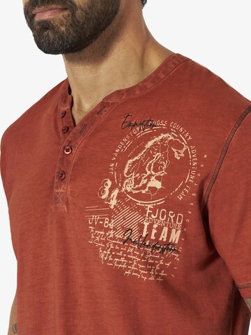Jan Vanderstorm Shirt 'Godbert' in Red