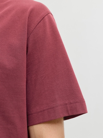 T-Shirt 'JORFREDERIKSBERG' JACK & JONES en marron