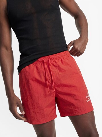 JACK & JONES Board Shorts 'JPSTKAUAI ELECTRIC' in Red
