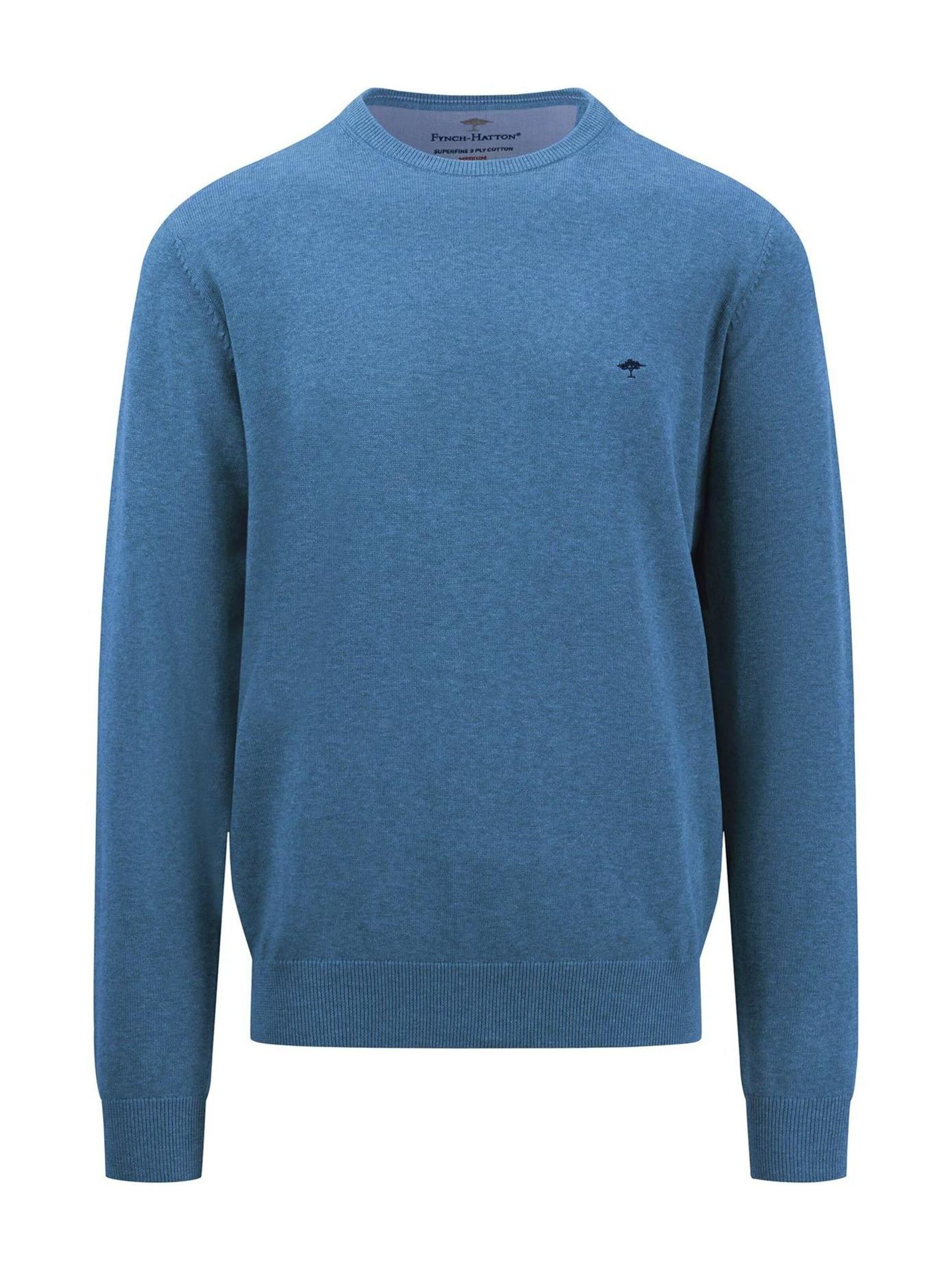 FYNCH-HATTON Sweatshirt in Blue: front