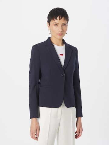 Blazer 'Jarua' BOSS Black en bleu : devant