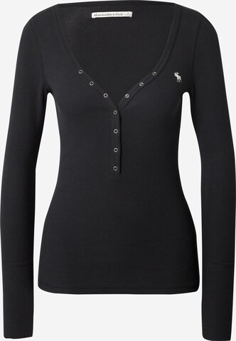 Abercrombie & Fitch Shirt in Black: front