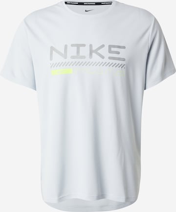 NIKE Toiminnallinen paita 'Winter Miler' värissä harmaa: etupuoli