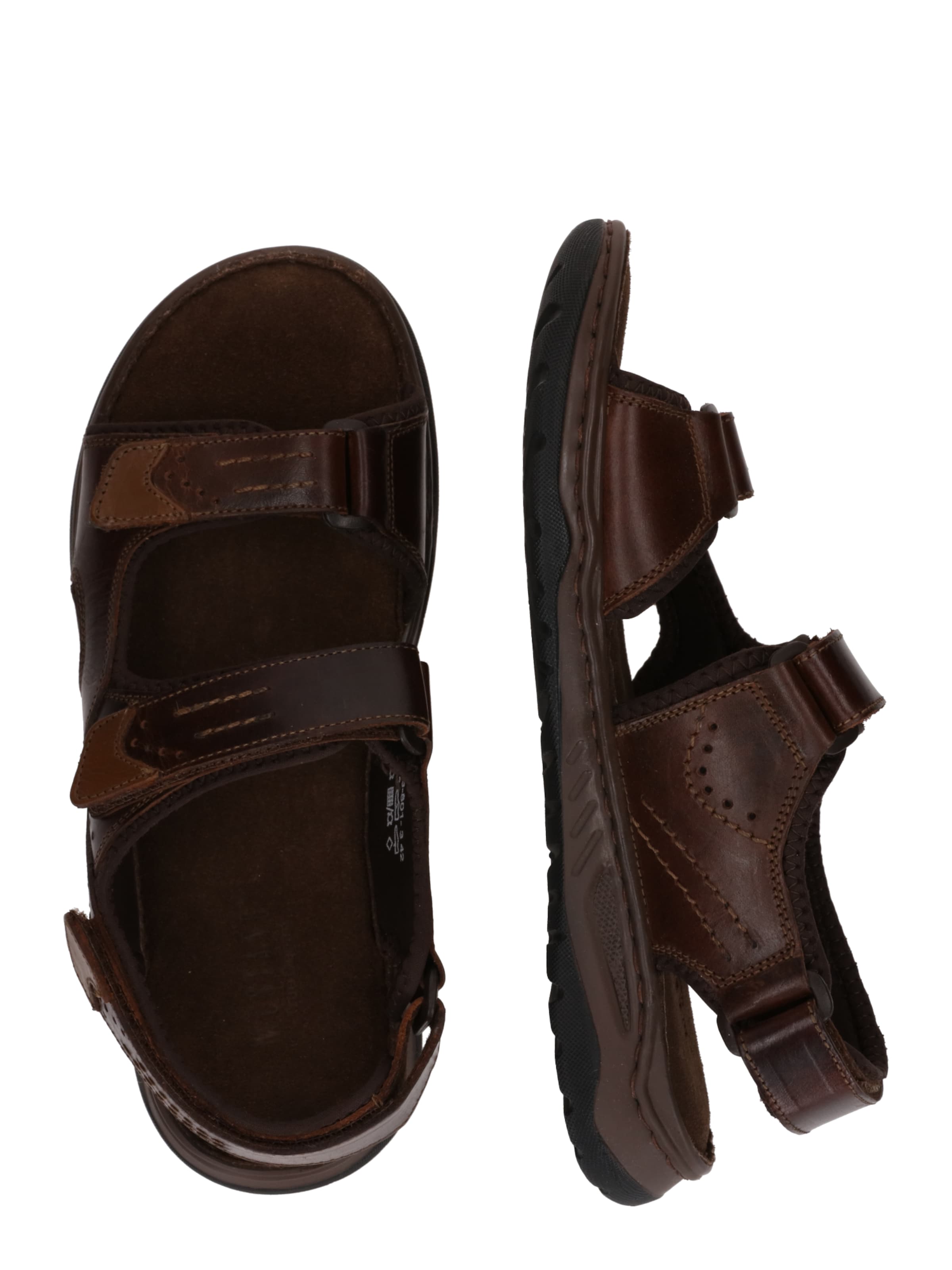 MUSTANG Pohodni sandali | rjava barva