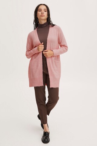 ICHI Knit Cardigan 'KAMARA' in Pink