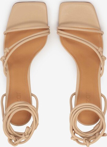 Kazar Strap sandal in Beige