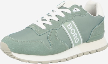 BJÖRN BORG Platform trainers in Green: front