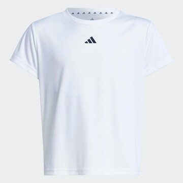 T-Shirt fonctionnel 'Essentials' ADIDAS PERFORMANCE en blanc : devant