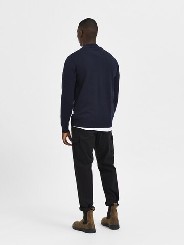 SELECTED Pullover 'Robert' in Blau