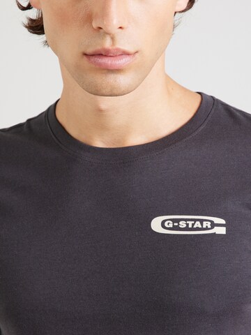 Tricou 'Old Skool' de la G-STAR pe gri