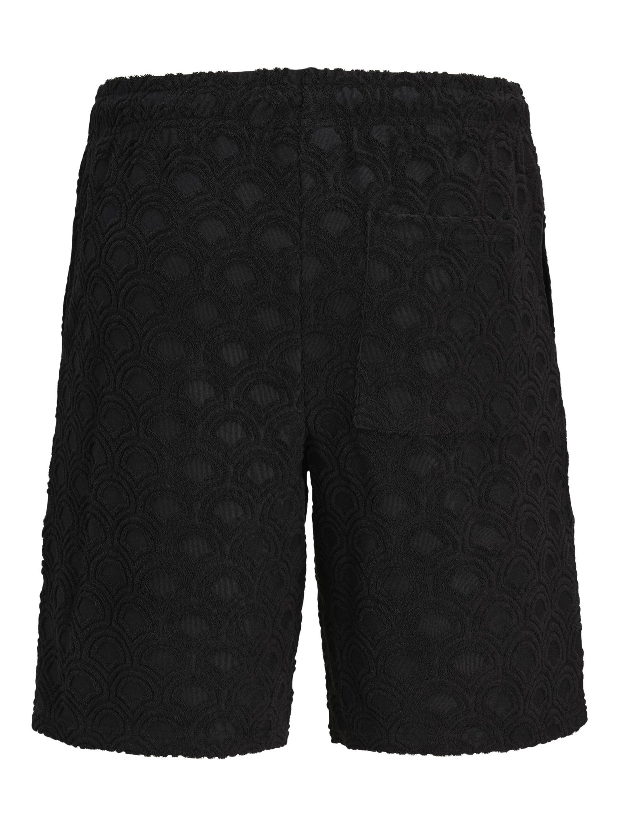 JACK & JONES Loosefit Bukser i sort