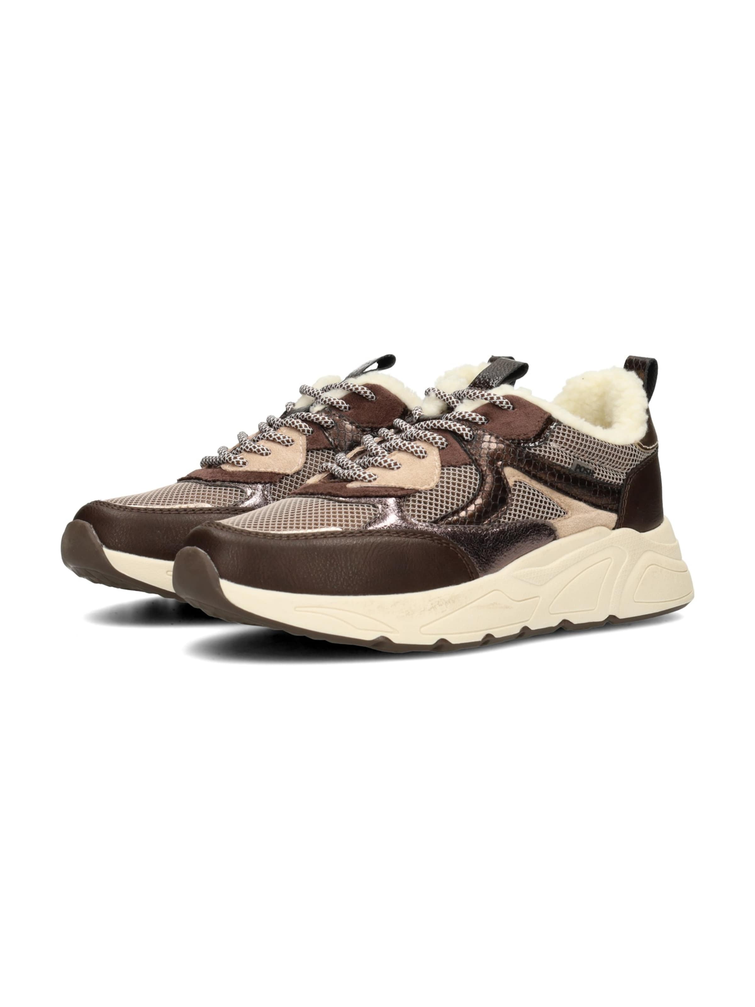 POSH by Poelman Sneakers laag in Bruin