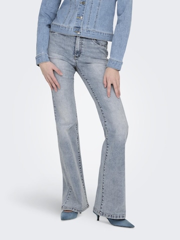 ONLY Flared Jeans 'ROSE' in Blauw: voorkant