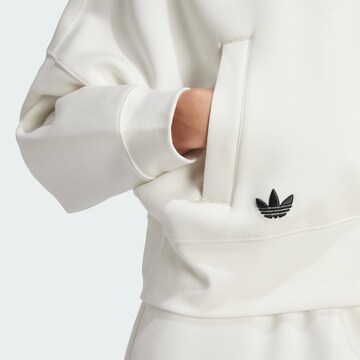 ADIDAS ORIGINALS Sportsweatjacke in Weiß